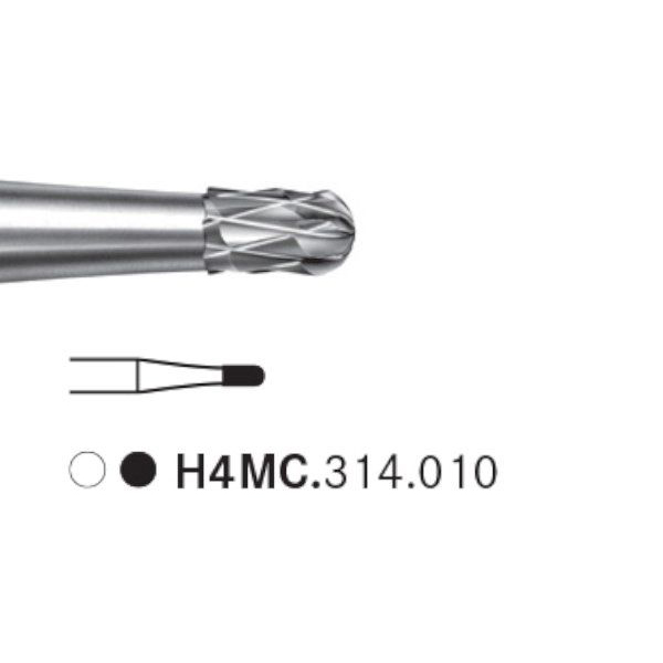 Komet HM skrubfræser cylinder FG H4MC/010, 5 stk