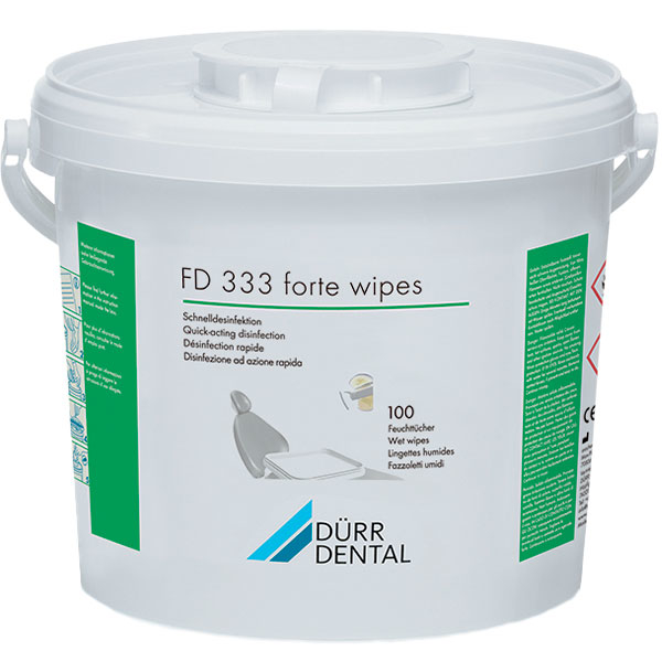 Dürr FD333 forte Quick Wipes, dispenser m.100 stk.