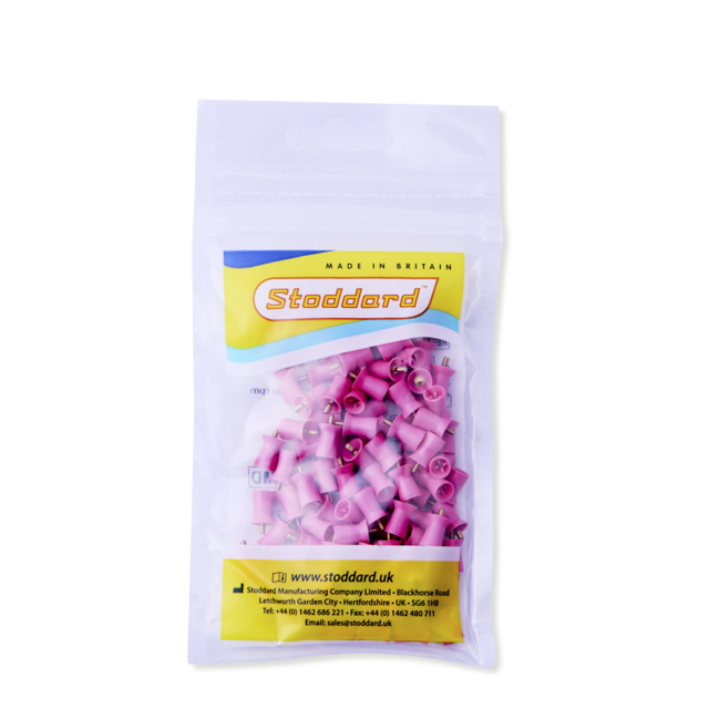 Stoddard gummikopper soft m.skrue 100 stk.