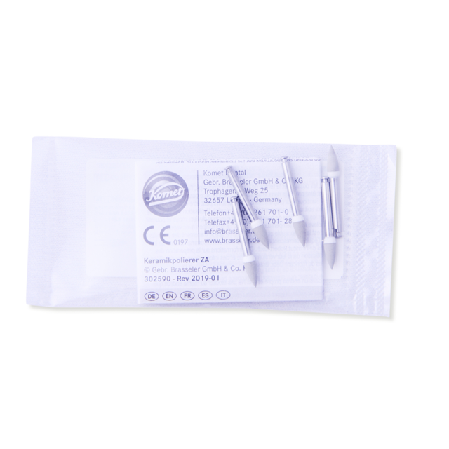 Komet keramik polerer point RA 94000F grå, 5 stk