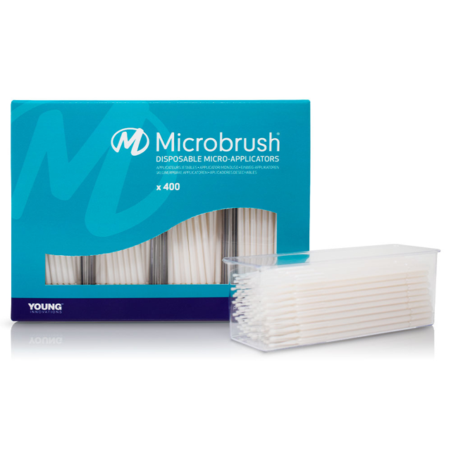 Microbrush Plus Super Fine, hvide, 4 x 100 stk.
