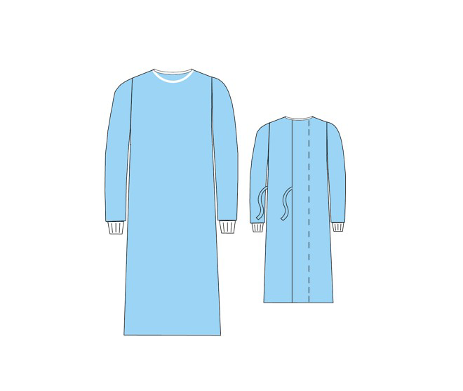 OP-kittel Classic XL m/2 håndklæder, stk