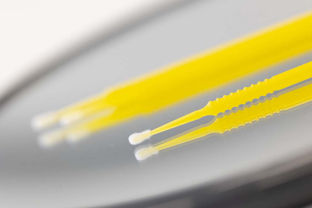 Simplee mikroapplikatorer, Fin, gul, 100 stk.