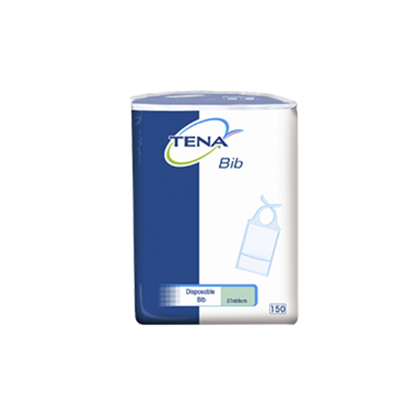 Tena Bib dentalservietter m/lomme S/M, 150 stk.