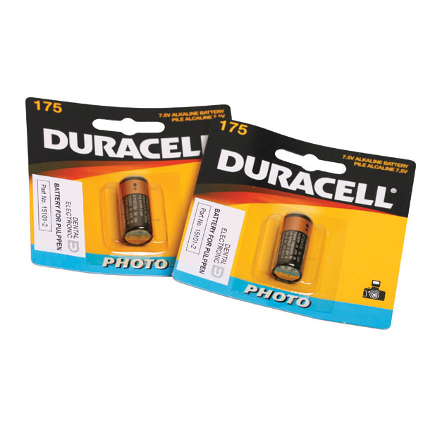 Pulppen batteri, 2 stk.