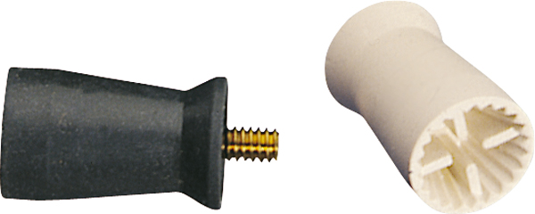 Young 51101 gummikopper, grå, 144 stk.