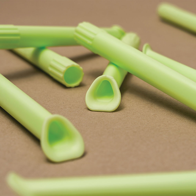 Hygo Tip XL Bio sugerør, lysegrønne, 10 stk.
