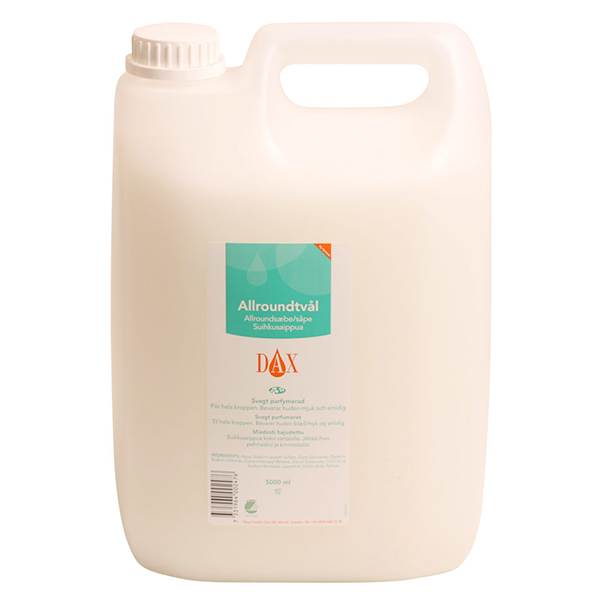 Dax allround sæbe svagt parfumeret, 5 l