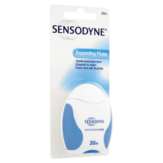 Sensodyne tandtråd Expanding Floss, 30 m