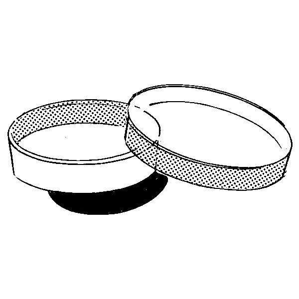 Petriskål uden inddeling 100 x 20 mm