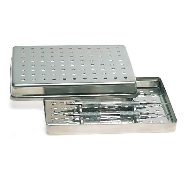 Nichrominox bakke rustfrit stål ½ str. perf.