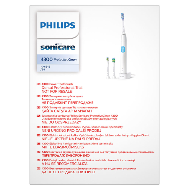 Protective Clean Hvid el-tandbørste, Trial 