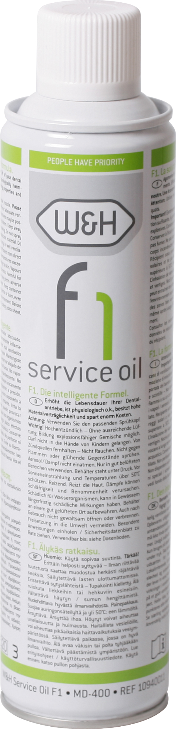 W&H f1 serviceolie MD-400, 400 ml