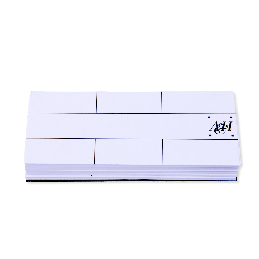 Kort t/6-film monteringskort,100 stk.