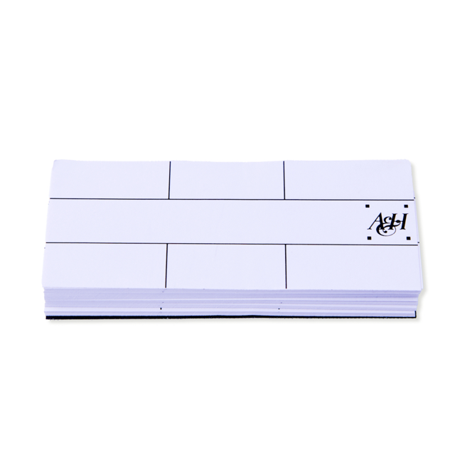 Kort t/6-film monteringskort,100 stk.