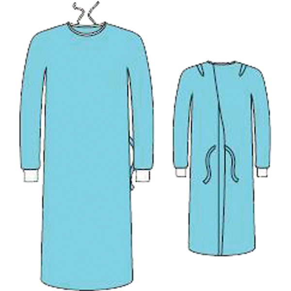 Barrier OP-kittel Classic SP, XL-L m/1 håndkl, stk