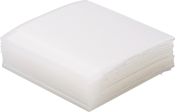 Plader til bideskinner, 13,3x13,3 cm, 12 stk.