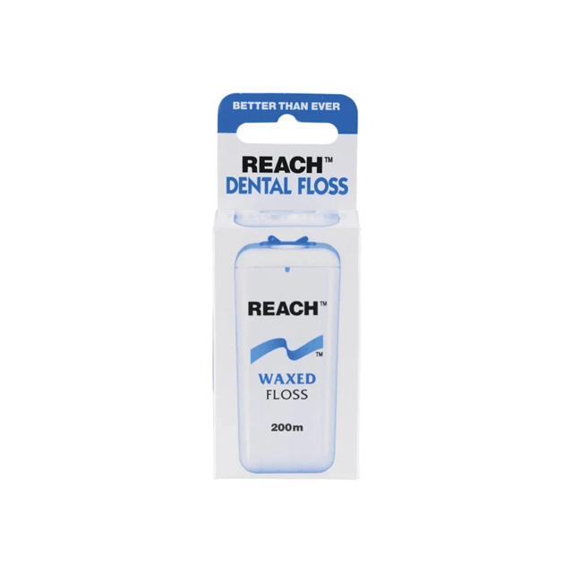 Tandtråd Reach Floss vokset, 200 m