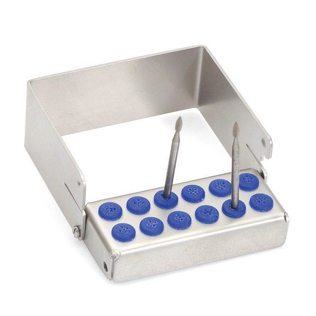 Nichrominox Plug In borholder, blå, til 12 HP bor