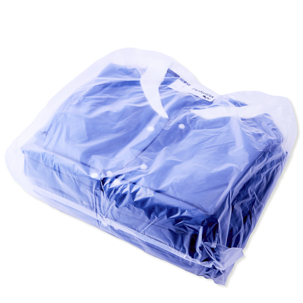 Barrier Warm-up jakke, lange ærmer blå str. S, 12 stk