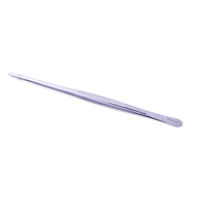 Pincet, rustfri, 30 cm, stk.