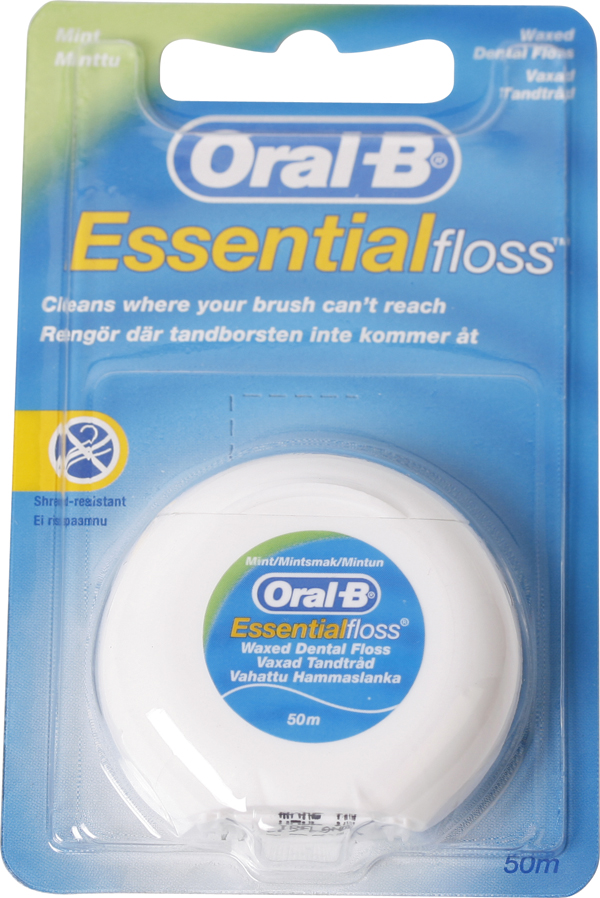 Oral-B Essential Floss tandtråd, 50 m